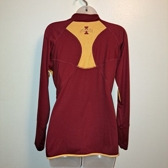 Iowa State Women's Long Sleeve Lightweight Jacket/Shirt  With Full Zipper ,Large - Picture 5 of 9